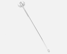 Item 16 - Silver Thistle Cocktail Stirrer (plus engraving)
